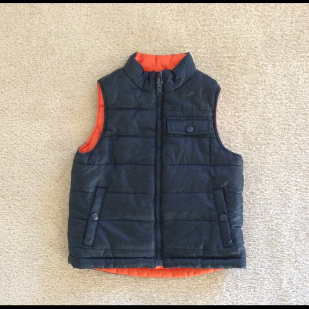 Boys reversible Greendog vest.